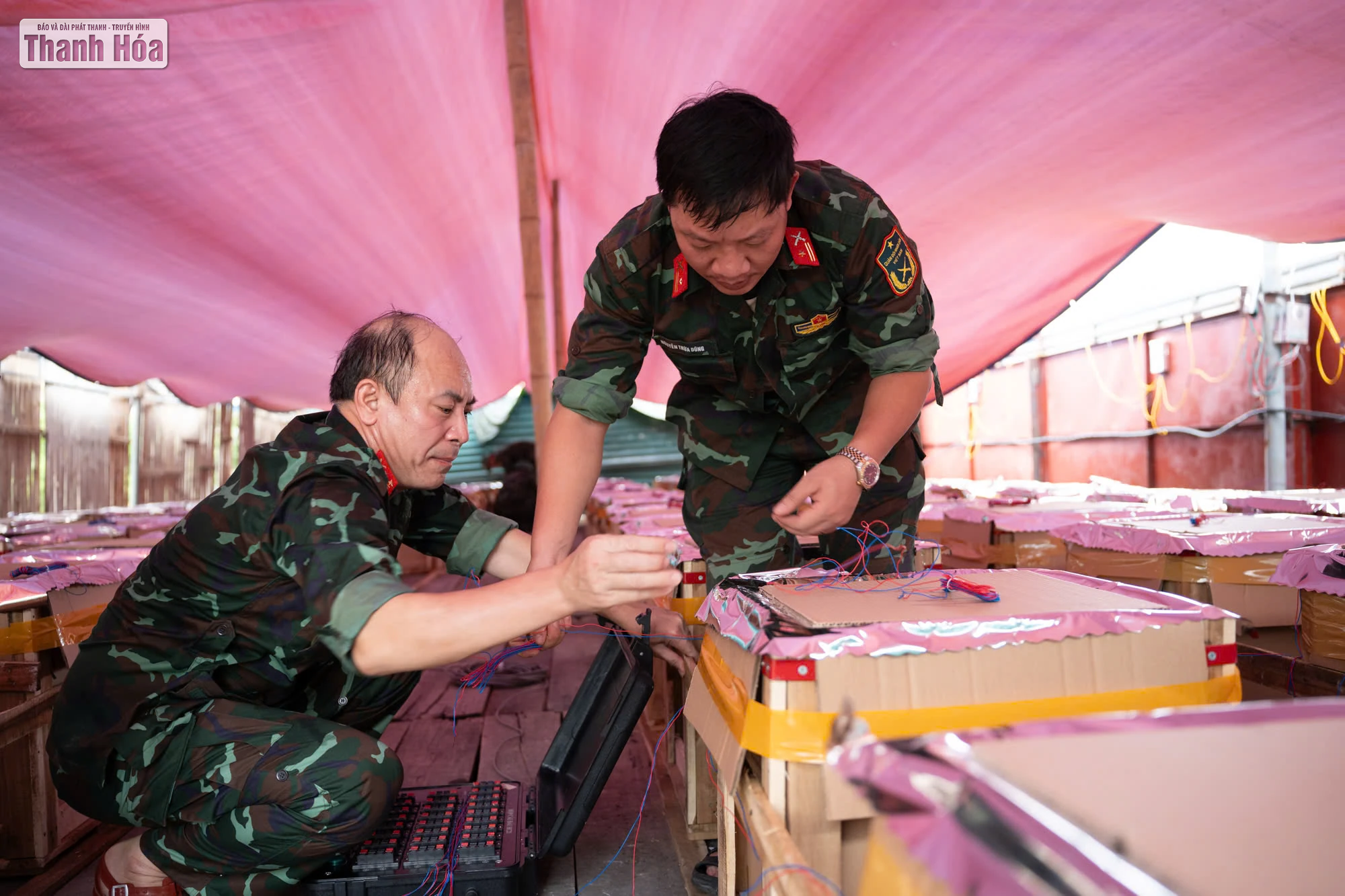Thanh Hoá sẵn sàng cho chương trình nghệ thuật và bắn pháo hoa nổ tầm thấp chào mừng Quốc khánh 2-9