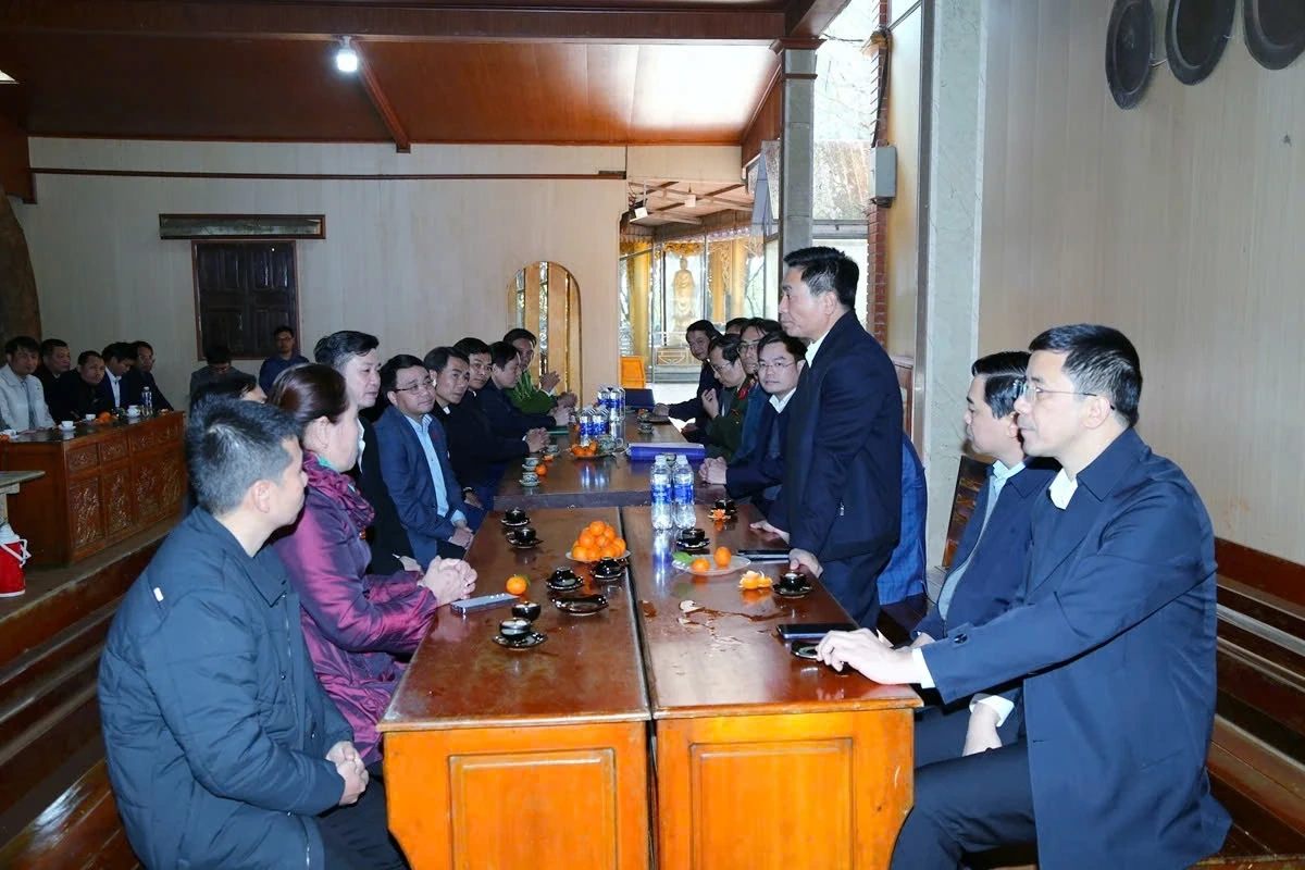 R&agrave; so&aacute;t quy hoạch, thu h&uacute;t nguồn lực đầu tư t&ocirc;n tạo Di t&iacute;ch lịch sử - danh lam thắng cảnh quốc gia Địa điểm khởi nghĩa B&agrave; Triệu