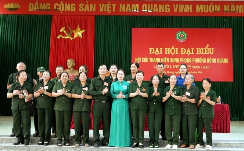 Đoàn kết, nghĩa tình xây dựng Hội Cựu TNXP phường Đông Quang vững mạnh