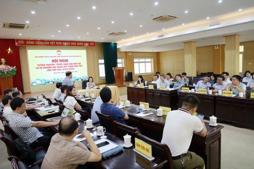 Thời gian nhận tác phẩm tham dự Giải báo chí Vì sự nghiệp Đại đoàn kết toàn dân tộc từ ngày 23/6 đến hết ngày 31/7/2026
