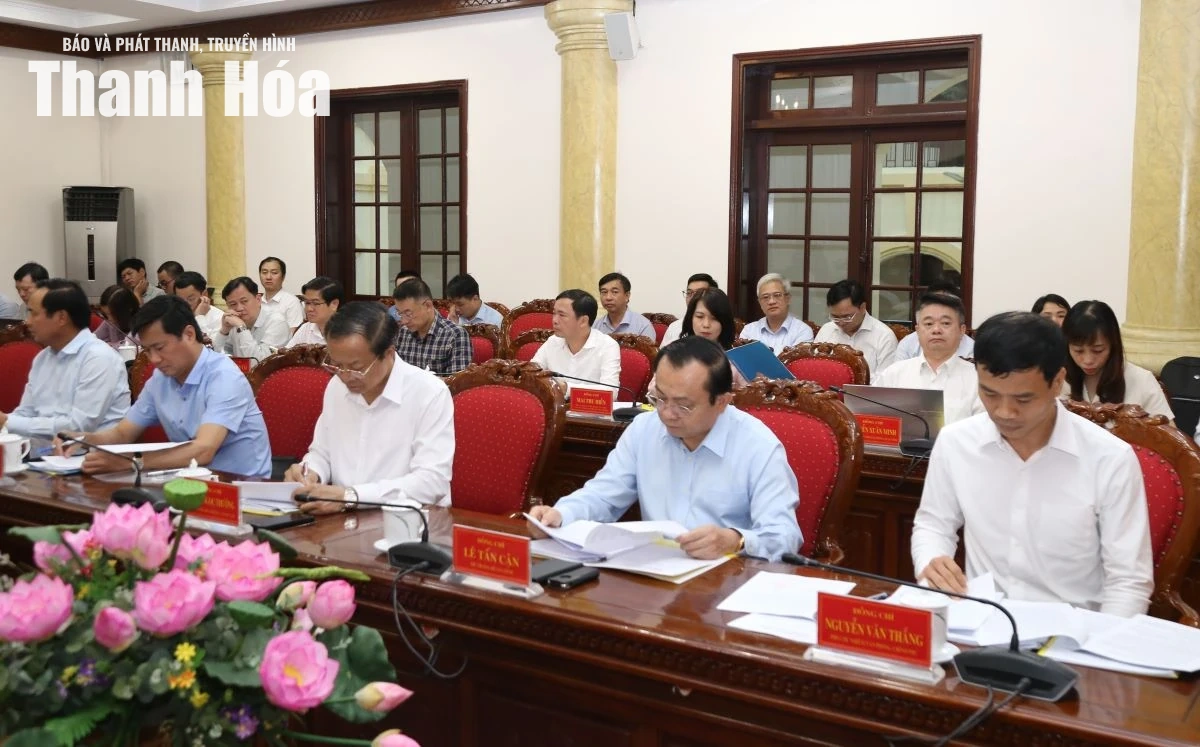 Thanh Hóa cần xây dựng kịch bản tăng trưởng 6 tháng cuối năm sát thực tiễn, khả thi