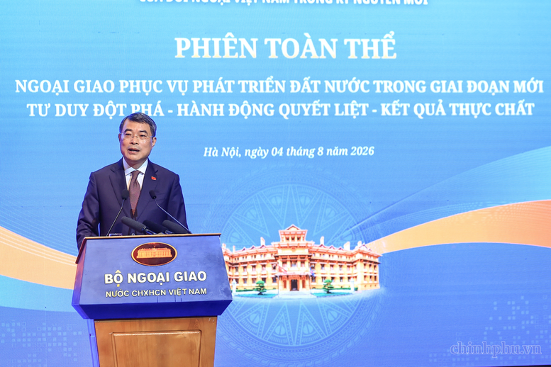 Phát biểu của Thủ tướng Lê Minh Hưng tại Hội nghị Ngoại giao lần thứ 33- Ảnh 1.