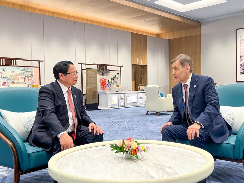 Thủ tướng đánh giá cao vị thế, vai trò của SCO với hòa bình, hợp tác và phát triển- Ảnh 1. Thủ tướng đánh giá cao vị thế, vai trò của SCO với hòa bình, hợp tác và phát triển- Ảnh 1.