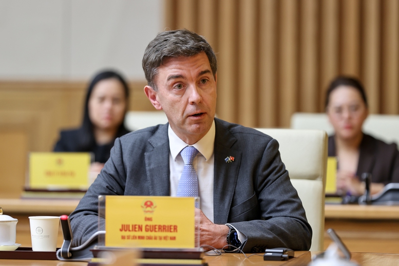 Chủ tịch Hội đồng Kinh doanh EU - ASEAN: Việt Nam tăng cường vị thế điểm đến đầu tư hàng đầu- Ảnh 6. Chủ tịch Hội đồng Kinh doanh EU - ASEAN: Việt Nam tăng cường vị thế điểm đến đầu tư hàng đầu- Ảnh 6.