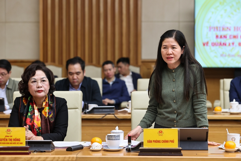 Thủ tướng chủ tr&igrave; phi&ecirc;n họp thứ nhất Ban Chỉ đạo quản l&yacute;, điều h&agrave;nh kinh tế vĩ m&ocirc;- Ảnh 5.