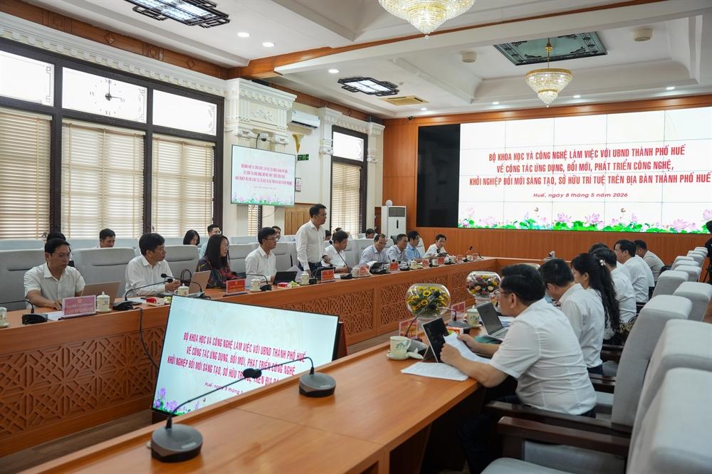 Thúc đẩy ứng dụng, phát triển công nghệ, đổi mới sáng tạo trên địa bàn thành phố Huế