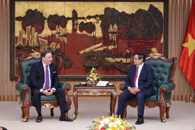 Thủ tướng Phạm Minh Ch&iacute;nh tiếp Đại sứ Hoa Kỳ Marc Knapper- Ảnh 2.