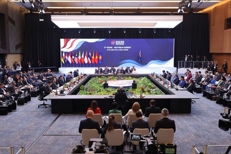 Thủ tướng đề nghị ASEAN – Australia đẩy mạnh liên kết kinh tế, chuyển đổi số, chuyển đổi xanh- Ảnh 1. Thủ tướng đề nghị ASEAN – Australia đẩy mạnh liên kết kinh tế, chuyển đổi số, chuyển đổi xanh- Ảnh 1.