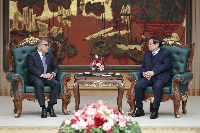 Thủ tướng Phạm Minh Ch&iacute;nh tiếp Đại sứ Philippines- Ảnh 2.