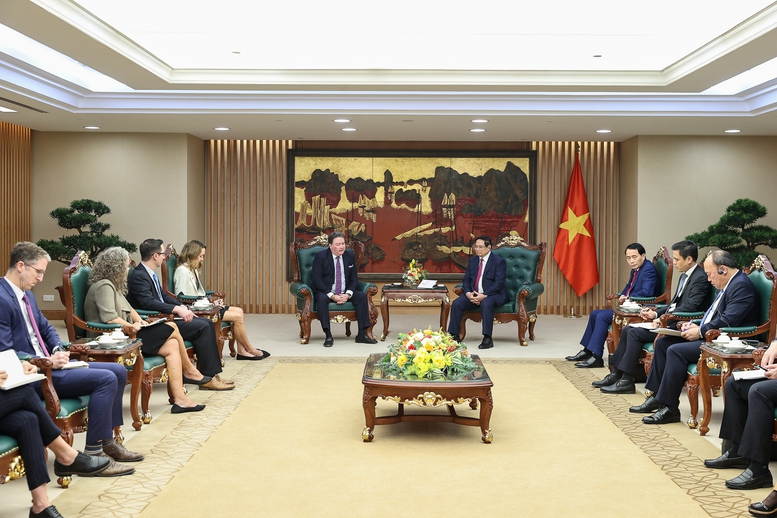 Thủ tướng Phạm Minh Ch&iacute;nh tiếp Đại sứ Hoa Kỳ Marc Knapper- Ảnh 3.