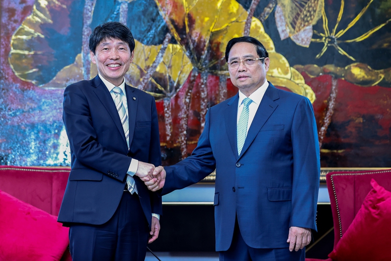 Thủ tướng Phạm Minh Chính tiếp Thống đốc tỉnh Gunma (Nhật Bản)- Ảnh 1.