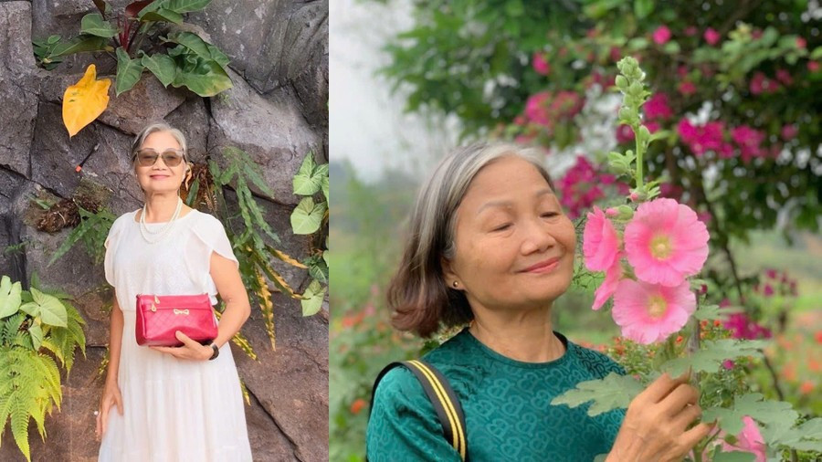 Nhờ tập luyện chăm chỉ và ăn uống lành mạnh, bà Bắc luôn vui vẻ, yêu đời và tràn đầy sức sống. Ảnh: NVCC Nhờ tập luyện chăm chỉ và ăn uống lành mạnh, bà Bắc luôn vui vẻ, yêu đời và tràn đầy sức sống. Ảnh: NVCC