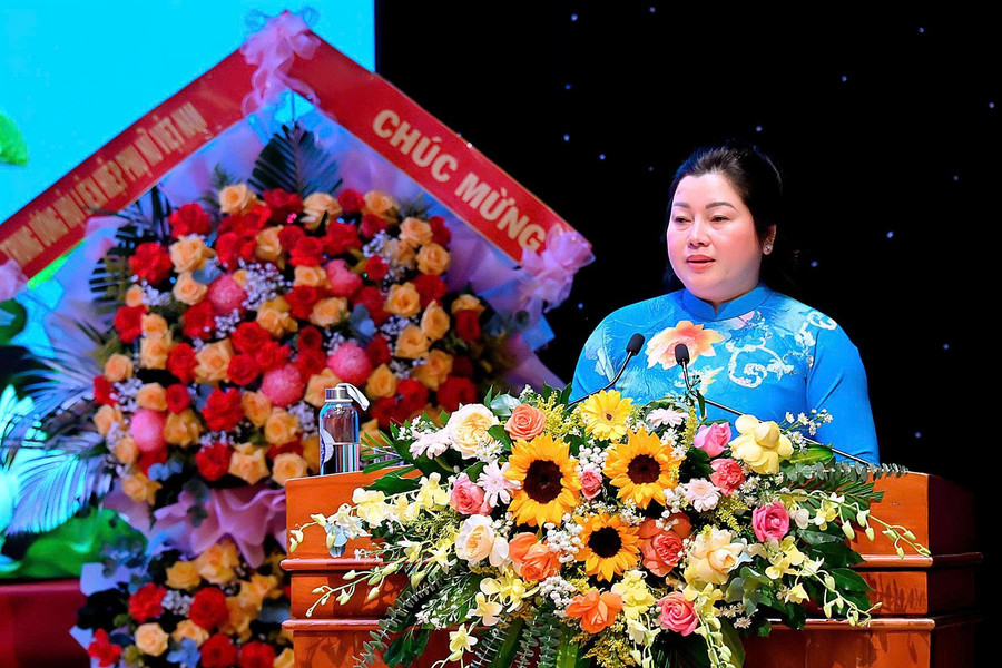 Tân Chủ tịch Hội LHPN tỉnh Gia Lai nhiệm kỳ 2025-2030 Lê Thị Ngọc Lam. Ảnh: Đức Thụy chu-tich-hoi-lhpn.jpg