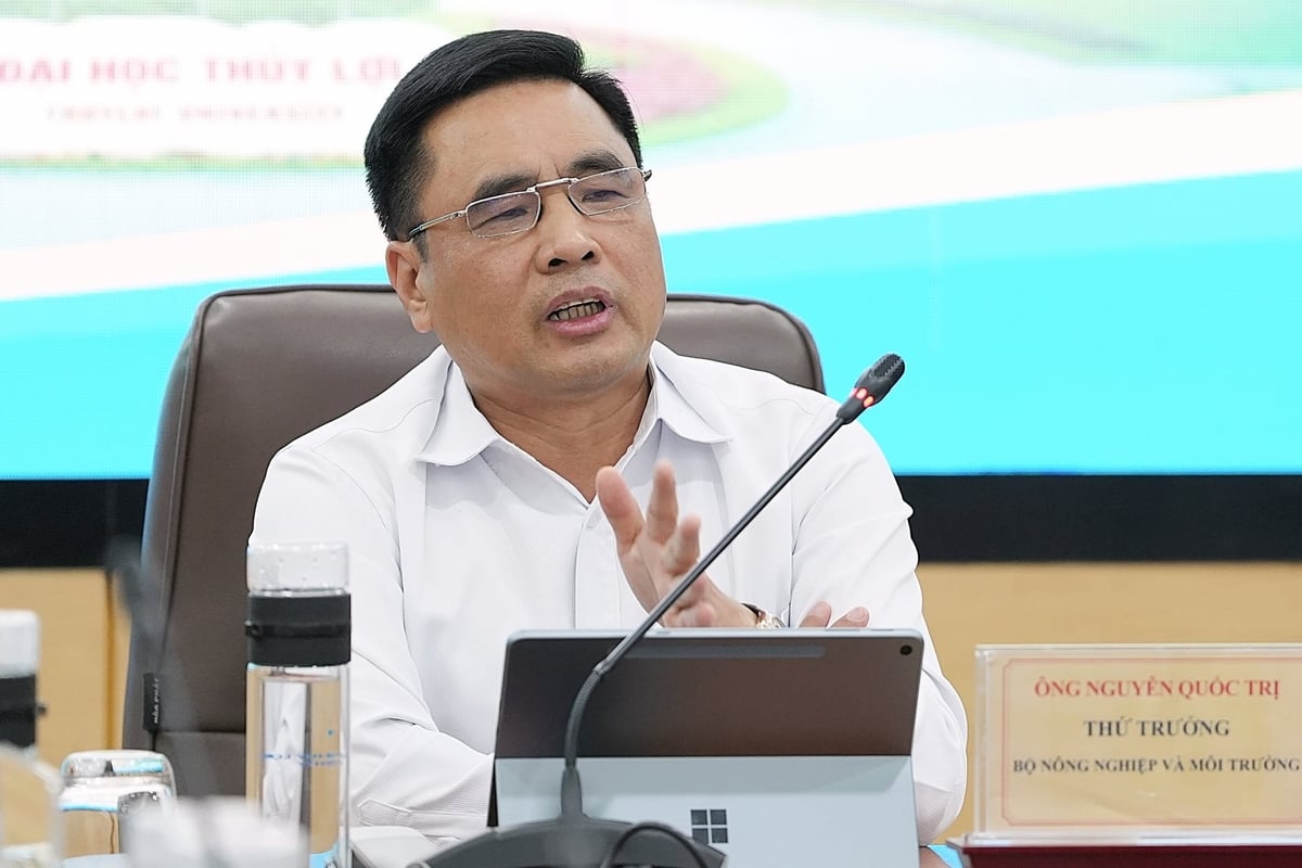 Thứ trưởng Nguyễn Quốc Trị: 'Ý tưởng phải được chuẩn bị từ sớm, đến khi cần là có thể triển khai ngay'. Ảnh: Bảo Thắng.