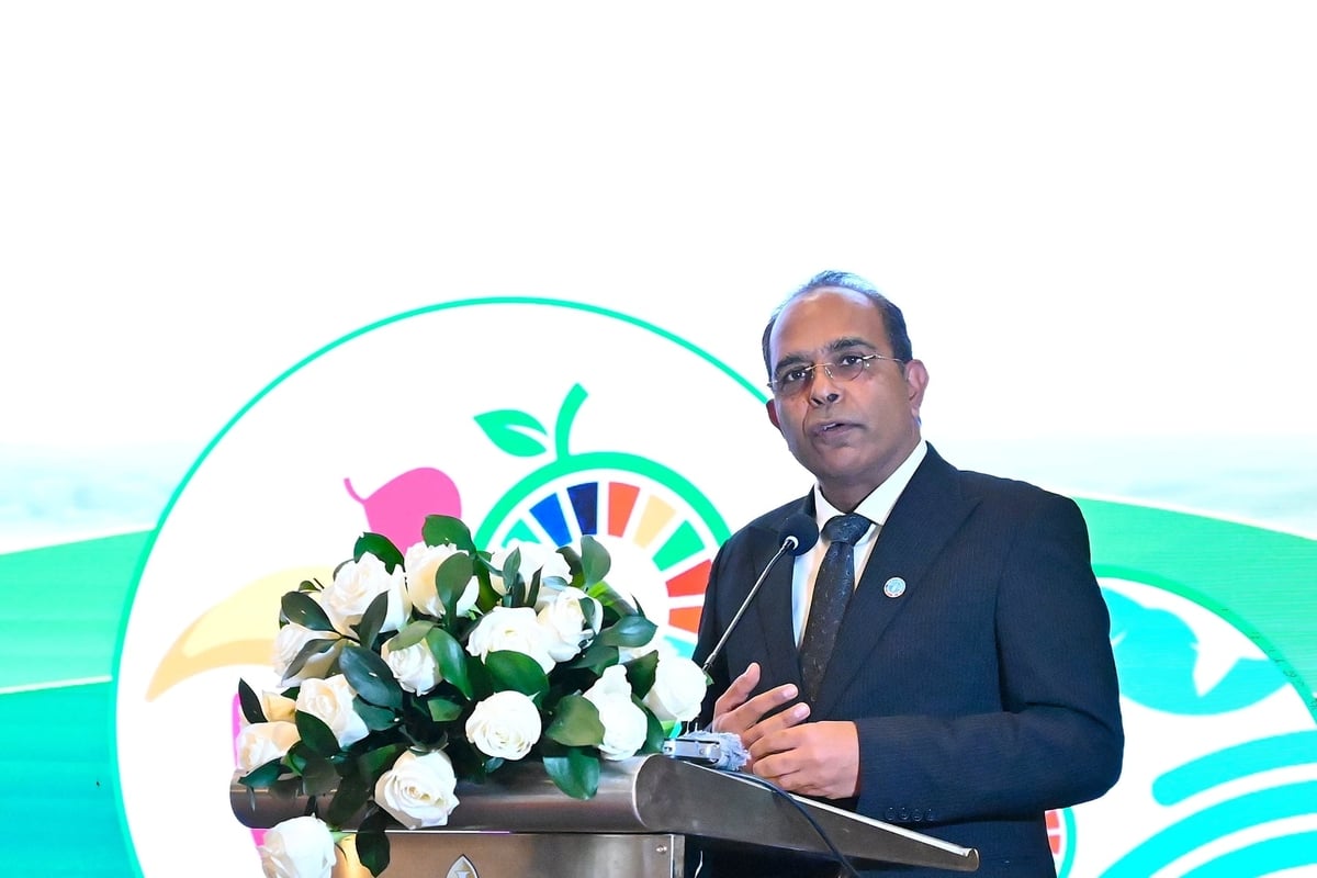 Trưởng Đại diện FAO tại Việt Nam Vinod Ahuja bày tỏ cam kết đồng hành với Việt Nam trong chuyển đổi hệ thống lương thực thực phẩm xanh, ít phát thải. Ảnh: Kiều Chi. Trưởng Đại diện FAO tại Việt Nam Vinod Ahuja bày tỏ cam kết đồng hành với Việt Nam trong chuyển đổi hệ thống lương thực thực phẩm xanh, ít phát thải. Ảnh: Kiều Chi.