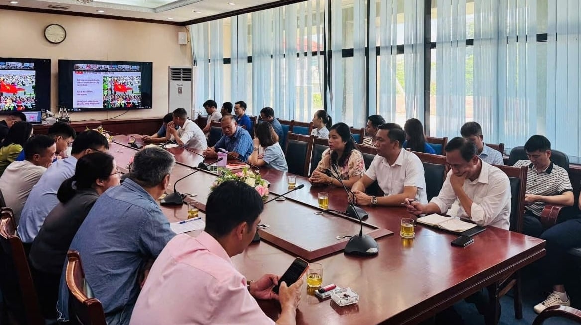 Đảng bộ Trung tâm Quy hoạch và Điều tra tài nguyên nước Quốc gia. Ảnh: Phú Bình.