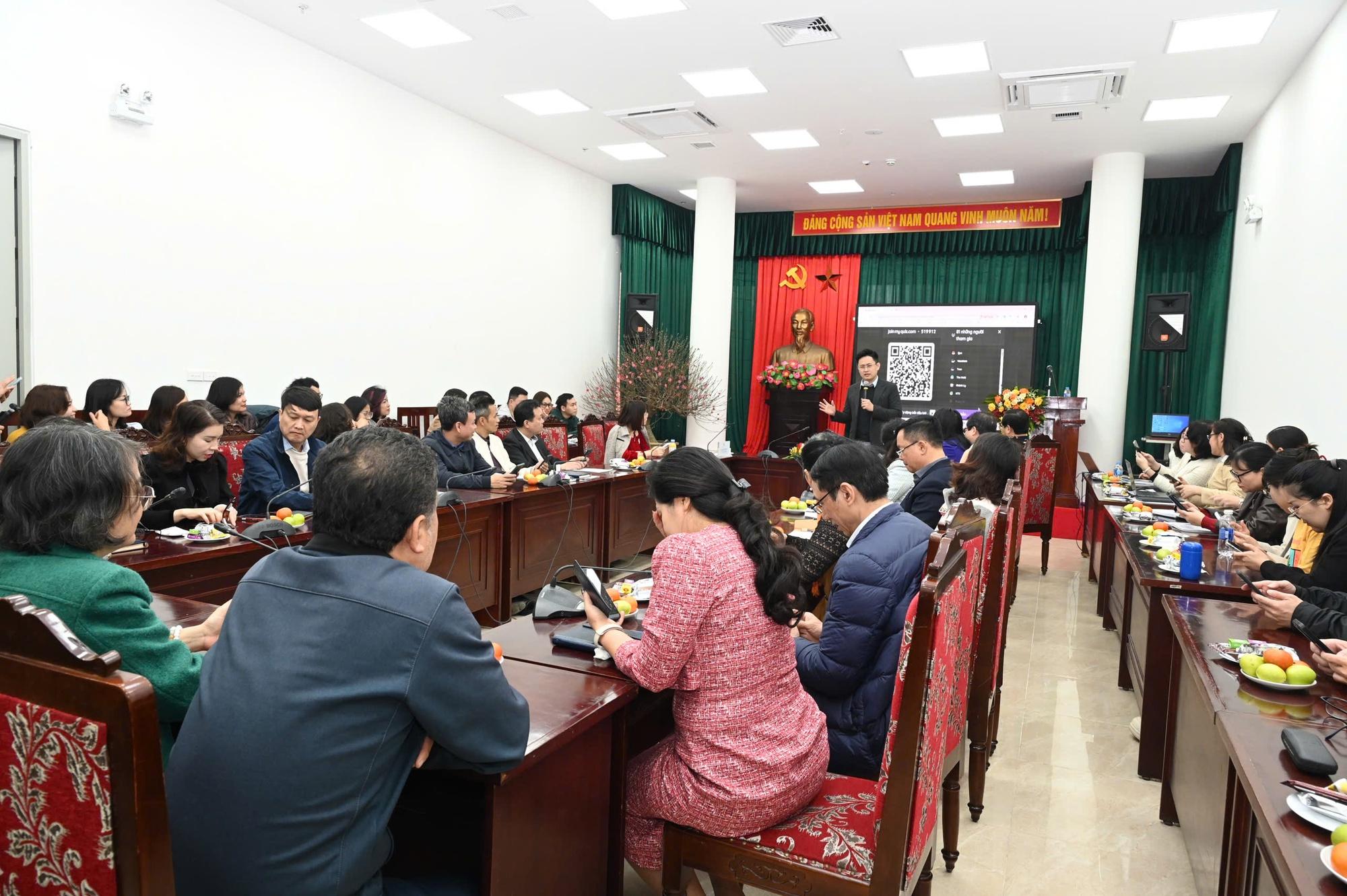 Đảng uỷ Cục Du lịch Quốc gia Việt Nam tổ chức Hội nghị phổ biến, tập huấn ứng dụng tr&iacute; tuệ nh&acirc;n tạo triển khai Nghị quyết 57 của Bộ Ch&iacute;nh trị - Ảnh 6.