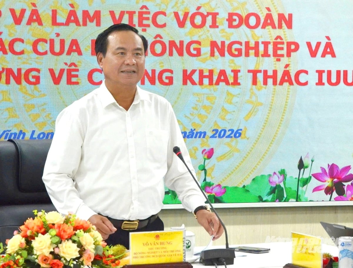 Thứ trưởng Võ Văn Hưng nhấn mạnh, Công tác quản lý phải chuyển mạnh sang dựa trên dữ liệu, bảo đảm minh bạch và kiểm chứng được kết quả. Ảnh: Minh Đảm.