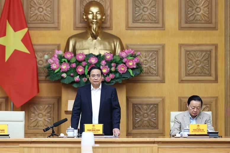 Thủ tướng Chính phủ nhấn mạnh 'Chiến dịch Quang Trung' là chiến dịch không có tiếng súng, song phải chiến thắng và chiến thắng giòn giã để mang lại niềm vui, hạnh phúc cho người dân... - Ảnh: VGP/Nhật Bắc Thủ tướng Chính phủ nhấn mạnh 'Chiến dịch Quang Trung' là chiến dịch không có tiếng súng, song phải chiến thắng và chiến thắng giòn giã để mang lại niềm vui, hạnh phúc cho người dân... - Ảnh: VGP/Nhật Bắc