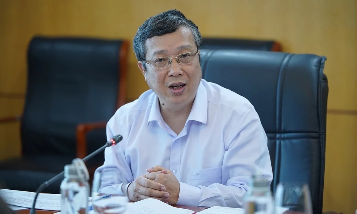 Thứ trưởng yêu cầu các đơn vị phải thay đổi tư duy và cách làm để xây dựng hệ thống theo hướng đồng bộ, dùng chung. Ảnh: Nguyễn Thủy.