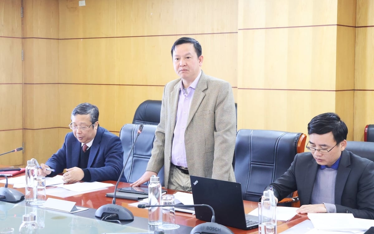 &Ocirc;ng Huỳnh Tấn Đạt, Cục trưởng Cục Trồng trọt v&agrave; Bảo vệ thực vật chia sẻ về c&aacute;c hoạt động trong năm 2026. Ảnh: Trung Nguy&ecirc;n.
