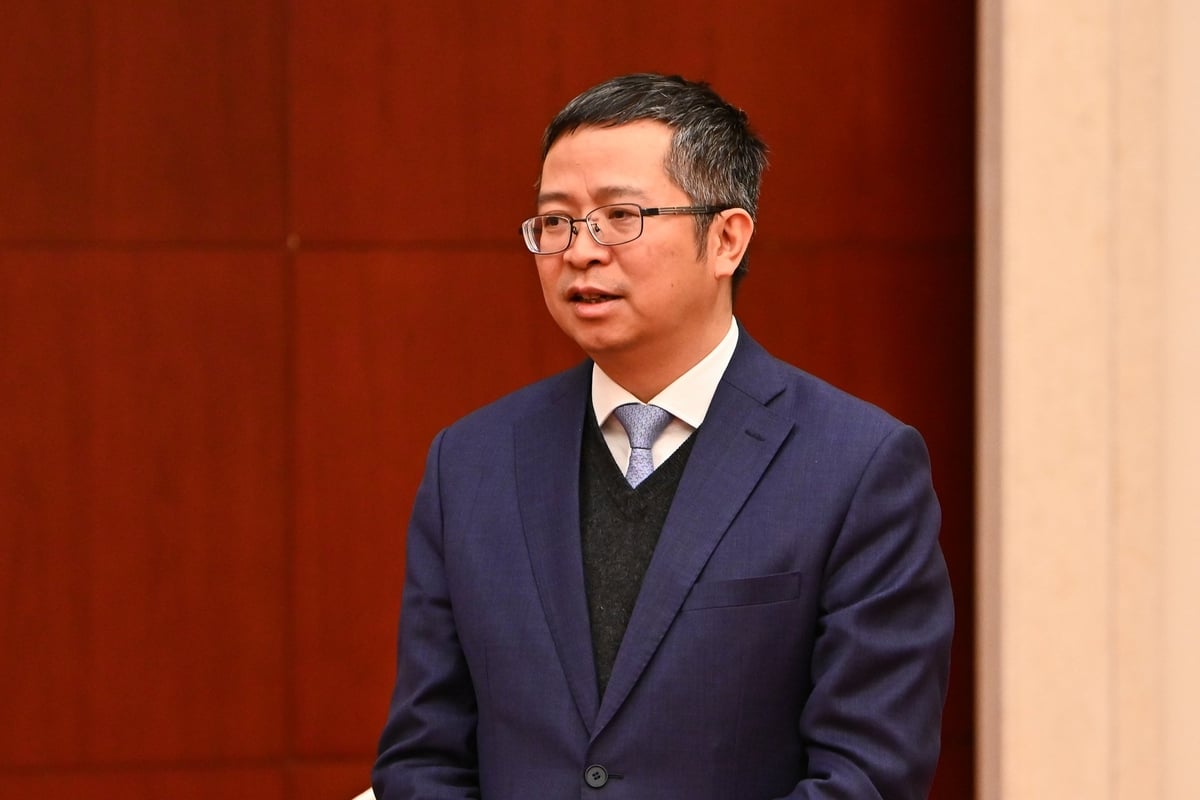 Đại sứ Phạm Thanh Bình khẳng định sẽ tạo điều kiện tốt nhất cho việc kết nối ngành nông nghiệp và môi trường với phía Trung Quốc. Ảnh: Tùng Đinh.