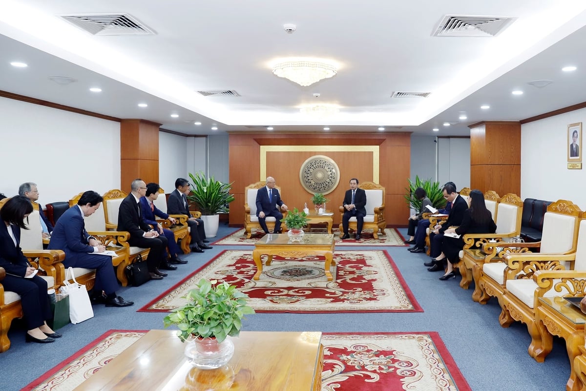 Toàn cảnh buổi tiếp và làm việc sáng ngày 12/12. Ảnh: Khương Trung. Toàn cảnh buổi tiếp và làm việc sáng ngày 12/12. Ảnh: Khương Trung.