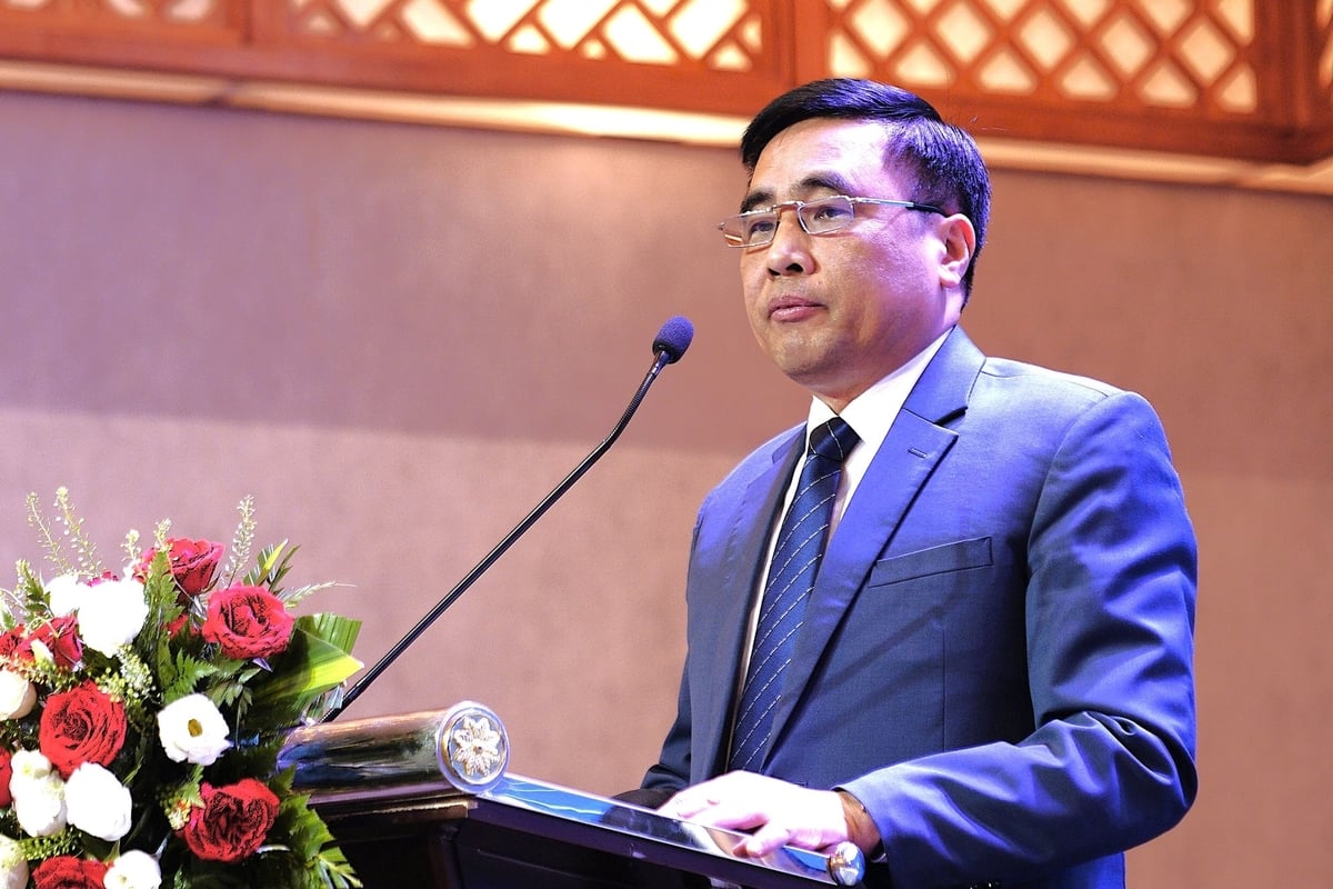 Thứ trưởng Bộ Nông nghiệp và Môi trường Nguyễn Quốc Trị đánh giá cao những đóng góp của Viforest vào thành tựu của ngành chế biến và xuất khẩu gỗ. Ảnh: Viforest. Thứ trưởng Bộ Nông nghiệp và Môi trường Nguyễn Quốc Trị đánh giá cao những đóng góp của Viforest vào thành tựu của ngành chế biến và xuất khẩu gỗ. Ảnh: Viforest.