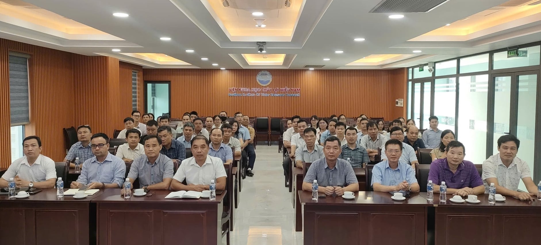 Đảng ủy Viện Khoa học Thủy lợi miền Nam. Ảnh: Lê Tuấn.