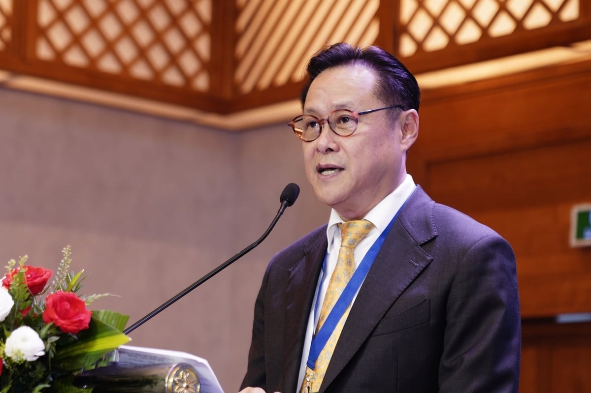 Ông Nguyễn Quốc Khanh phát biểu tại Đại hội. Ảnh: Viforest. Ông Nguyễn Quốc Khanh phát biểu tại Đại hội. Ảnh: Viforest.