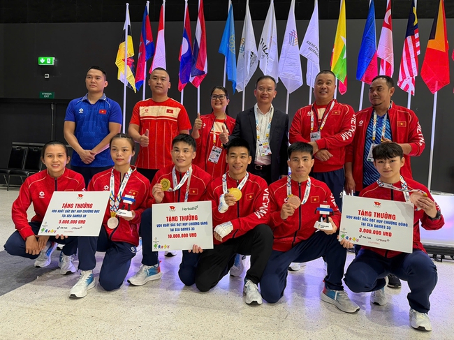 Thành công bước ngoặt của MMA Việt Nam tại SEA Games 33 - Ảnh 2. Thành công bước ngoặt của MMA Việt Nam tại SEA Games 33 - Ảnh 2.