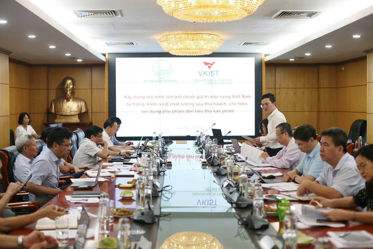 Cuộc họp triển khai hợp tác '3 Nhà: Nhà nước - Nhà trường - Doanh nghiệp/Nhà nông' để thúc đẩy phát triển khoa học, công nghệ, đổi mới sáng tạo và chuyển đổi số trong ngành Nông nghiệp và Môi trường. Ảnh: Nguyễn Thủy.