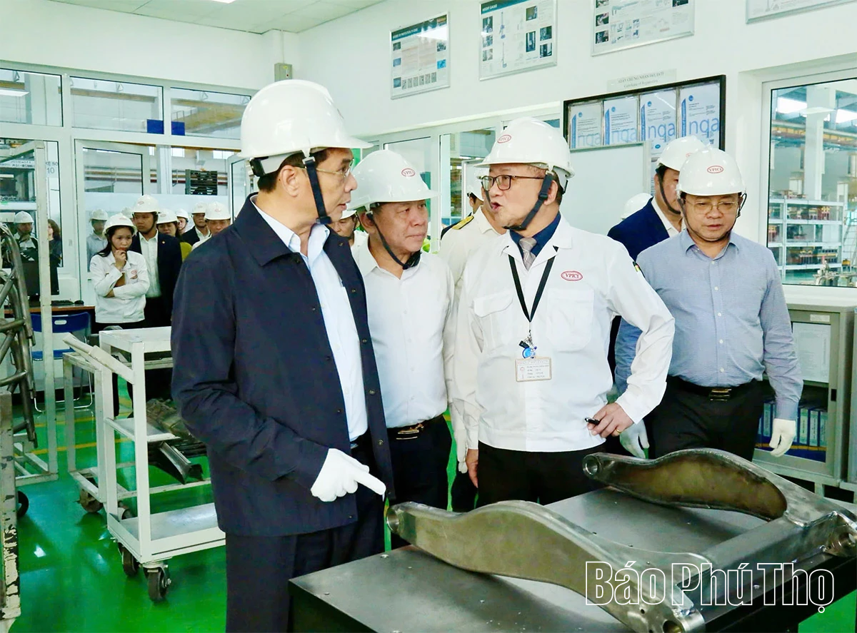 Phó Thủ tướng Chính phủ Bùi Thanh Sơn: Phát huy lợi thế sau hợp nhất, đưa Phú Thọ phát triển bứt phá