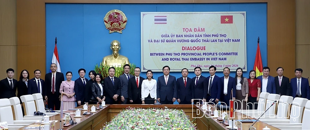 Thúc đẩy hợp tác đầu tư giữa Phú Thọ với các doanh nghiệp Thái Lan