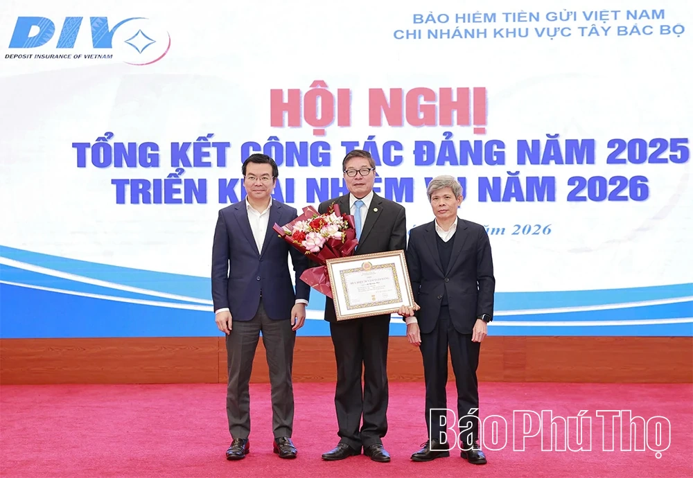 Bảo hiểm tiền gửi Chi nh&aacute;nh khu vực T&acirc;y Bắc Bộ triển khai nhiệm vụ năm 2026