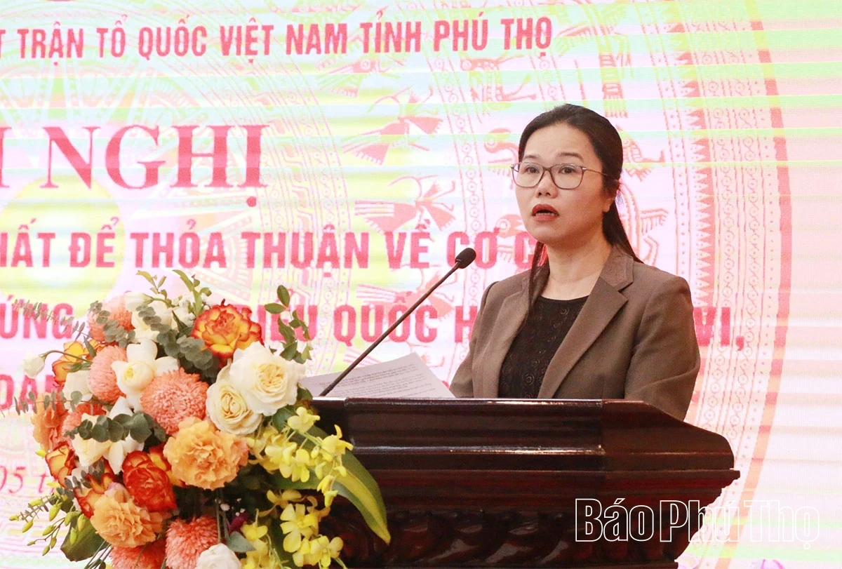 Thoả thuận cơ cấu, thành phần, số lượng người ứng cử ĐBQH và HĐND tỉnh nhiệm kỳ 2026 - 2031