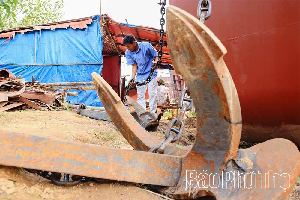 Âm vang làng nghề đóng tàu ở Sơn Đông