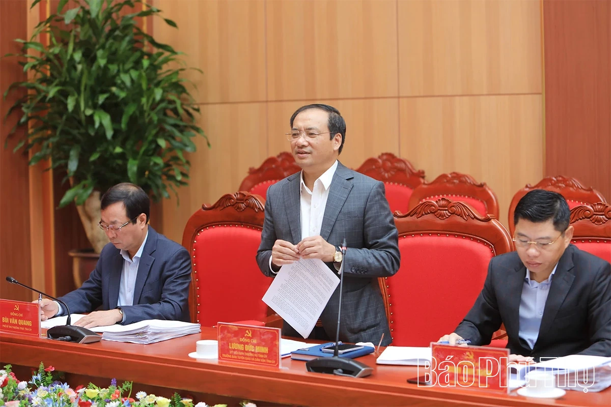 Thường trực Tỉnh ủy cho ý kiến vào một số nội dung quan trọng