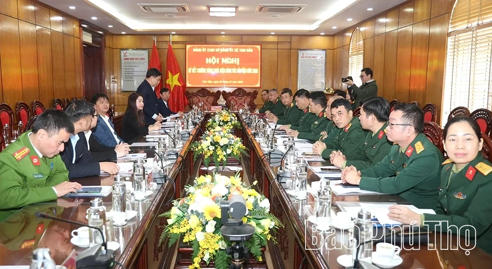 K&yacute; kết chương tr&igrave;nh phối hợp c&ocirc;ng t&aacute;c d&acirc;n vận