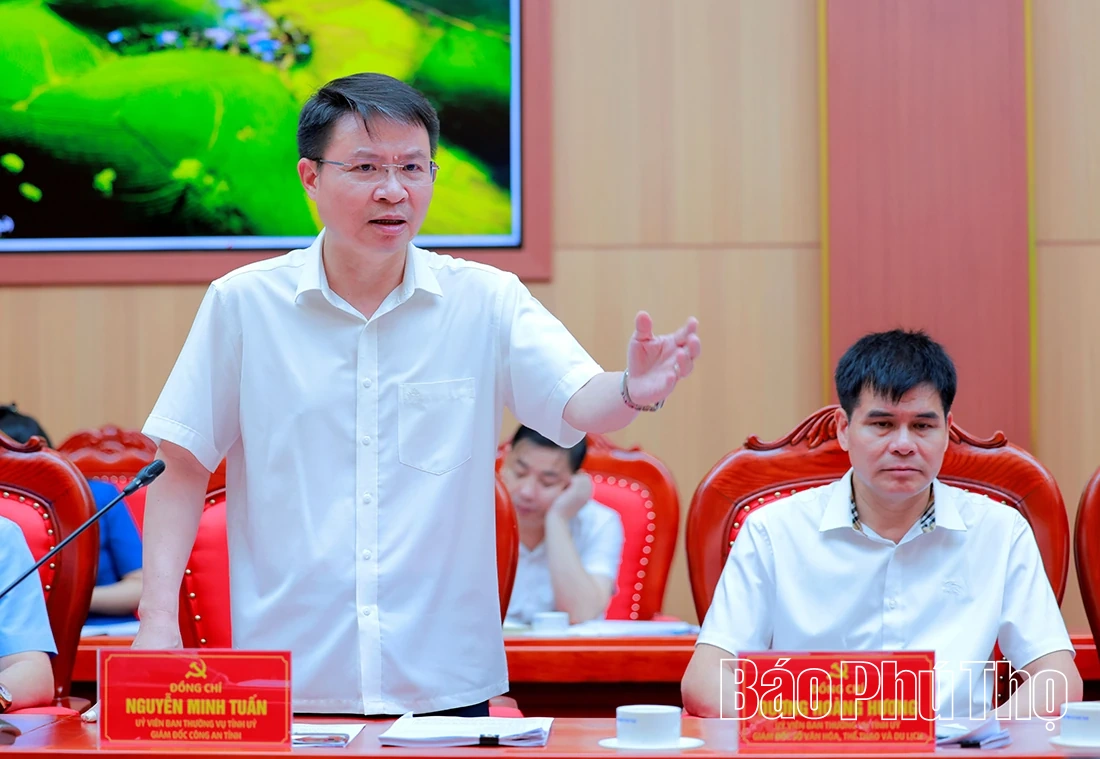 Ban Thường vụ Tỉnh ủy Phú Thọ cho ý kiến đối với một số dự án, nhiệm vụ quan trọng&nbsp;
