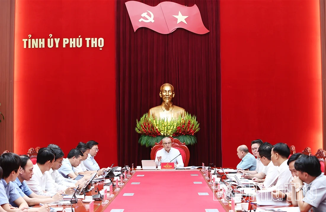 Bí thư Tỉnh ủy Phạm Đại Dương: Phấn đấu đưa Phú Thọ trở thành địa phương tiên phong về khoa học, công nghệ, đổi mới sáng tạo và chuyển đổi số
