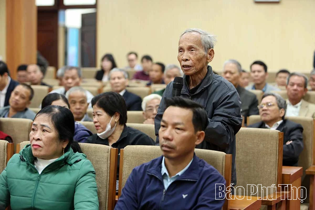 Đoàn Đại biểu Quốc hội tỉnh tiếp xúc cử tri sau Kỳ họp thứ 10, Quốc hội khóa XV