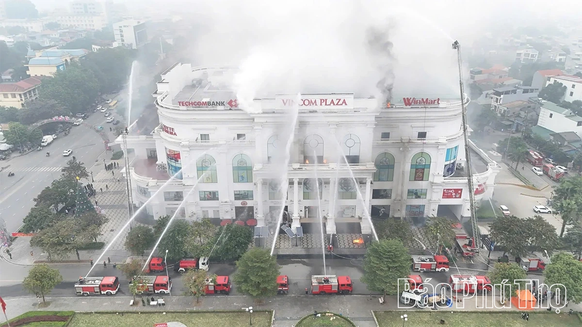 Thực tập phương án chữa cháy và cứu nạn, cứu hộ cấp tỉnh