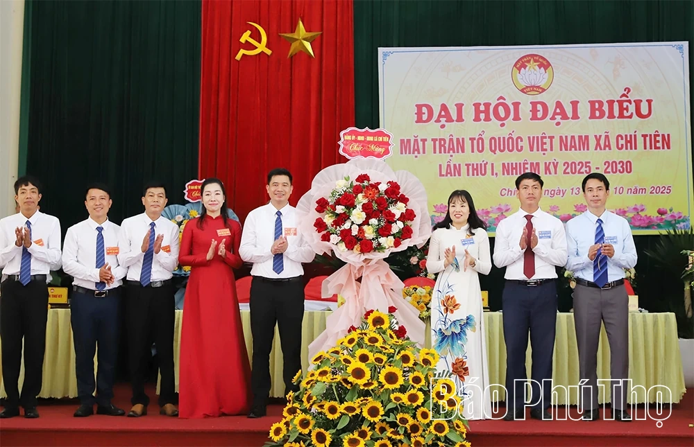 Đại hội đại biểu Mặt trận Tổ quốc xã Chí Tiên lần thứ I, nhiệm kỳ 2025-2030