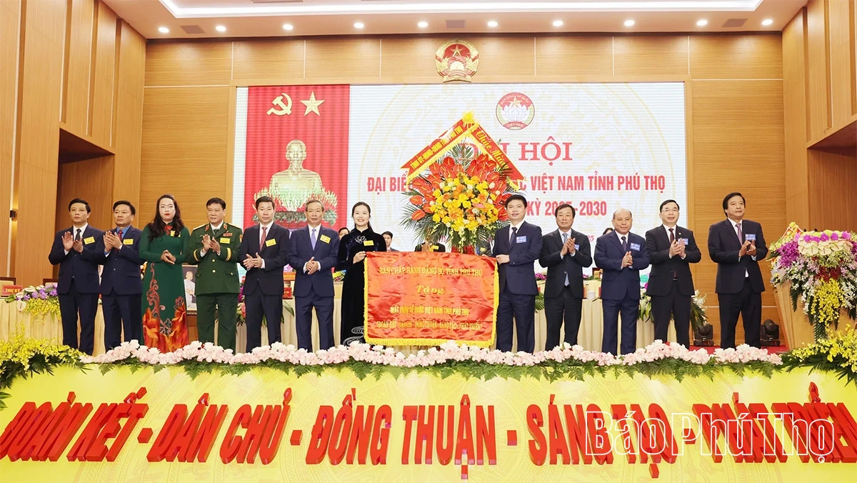 Đại hội đại biểu Mặt trận Tổ quốc Việt Nam tỉnh Phú Thọ lần thứ I: Đoàn kết - đồng thuận - phát triển