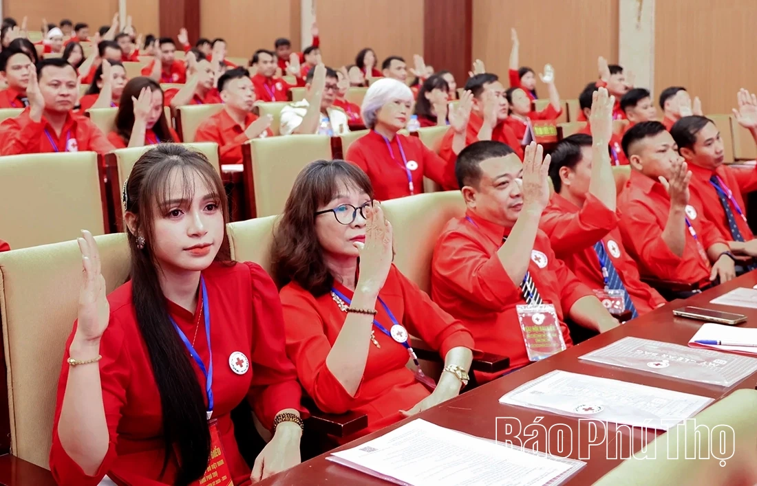 Đại hội Đại biểu Hội Chữ thập đỏ Việt Nam tỉnh Phú Thọ lần thứ I, nhiệm kỳ 2026-2031