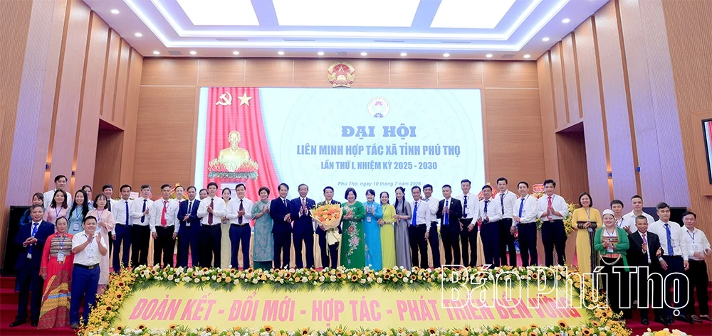 Đại hội Liên minh Hợp tác xã tỉnh Phú Thọ lần thứ I, nhiệm kỳ 2025 - 2030