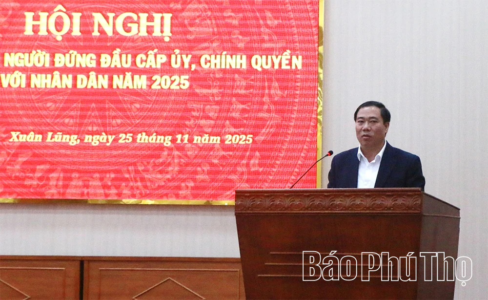 Đối thoại trực tiếp giữa người đứng đầu cấp ủy, chính quyền với Nhân dân