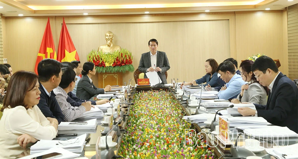 Ban Kinh tế - Ngân sách, HĐND tỉnh thẩm tra các báo cáo, dự thảo Nghị quyết