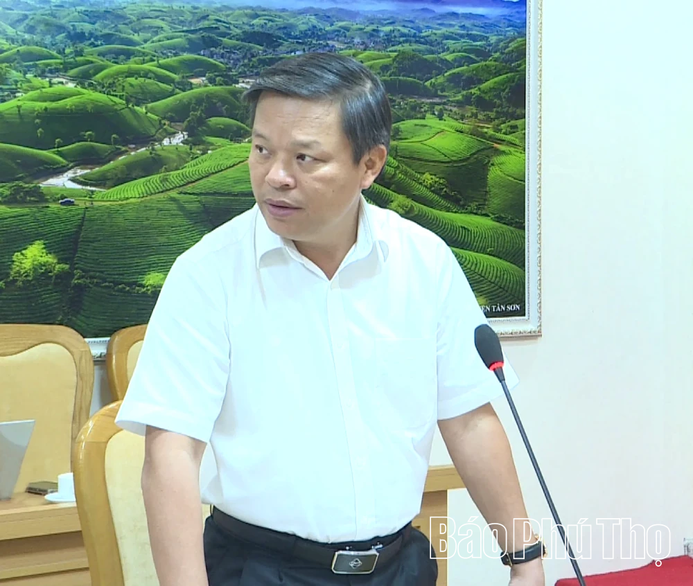 Chuẩn bị các nội dung trình Kỳ họp thứ Ba, HĐND tỉnh Phú Thọ khóa XX